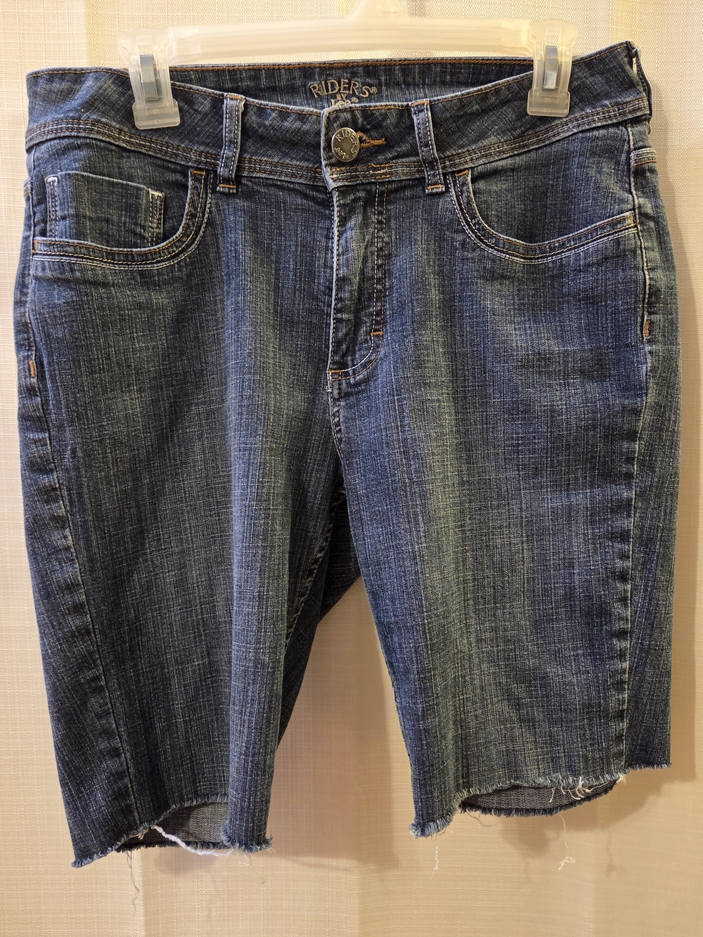 Riders by Lee by Lee Women's Blue Denim Cutoff Jeans